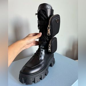 Prada High-top Combat Boots